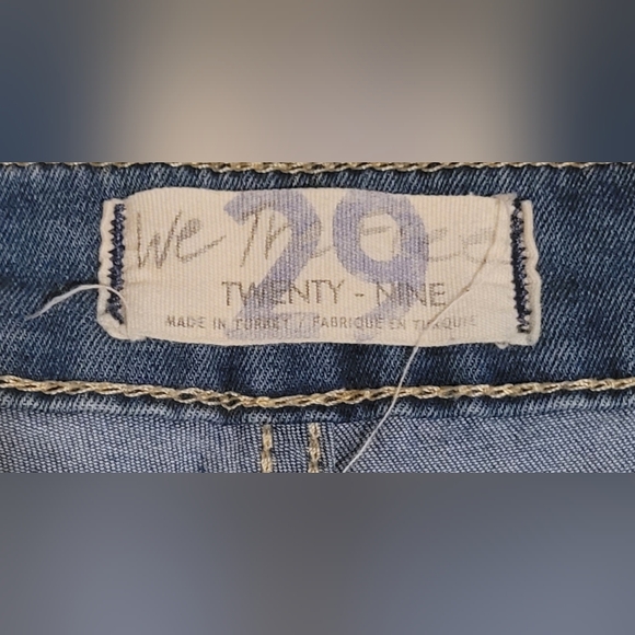 We The Free (Free People) Just Float on Flare Jeans in Jericho Blue Size 29 - Picture 9 of 11